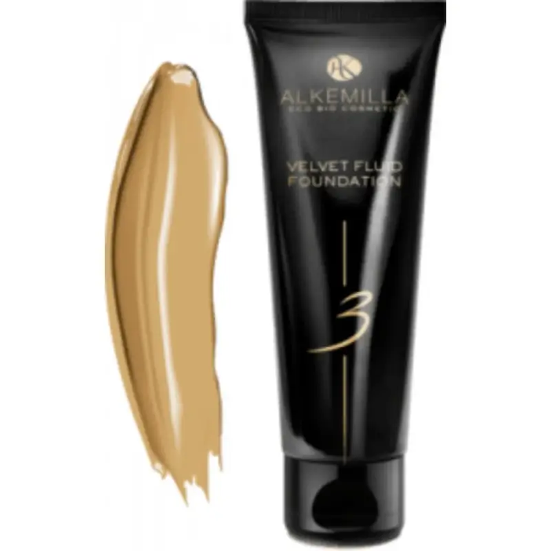 eco bio cosmetic Velvet Fondotinta fluido 03 (30 ml)