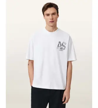 per uomo M031PE Maglietta bianca Mixtape (S), Bianco, Casual, Cotone, Manica corta