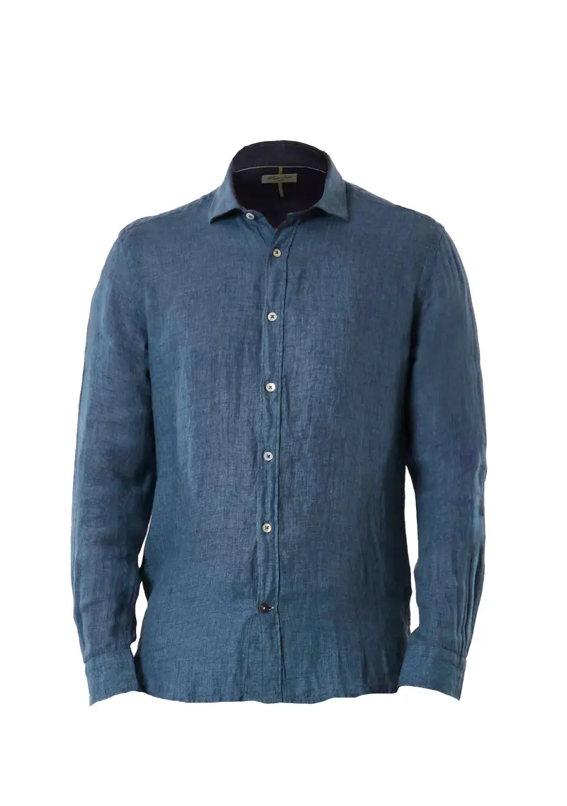 Camicia Uomo Azzurro