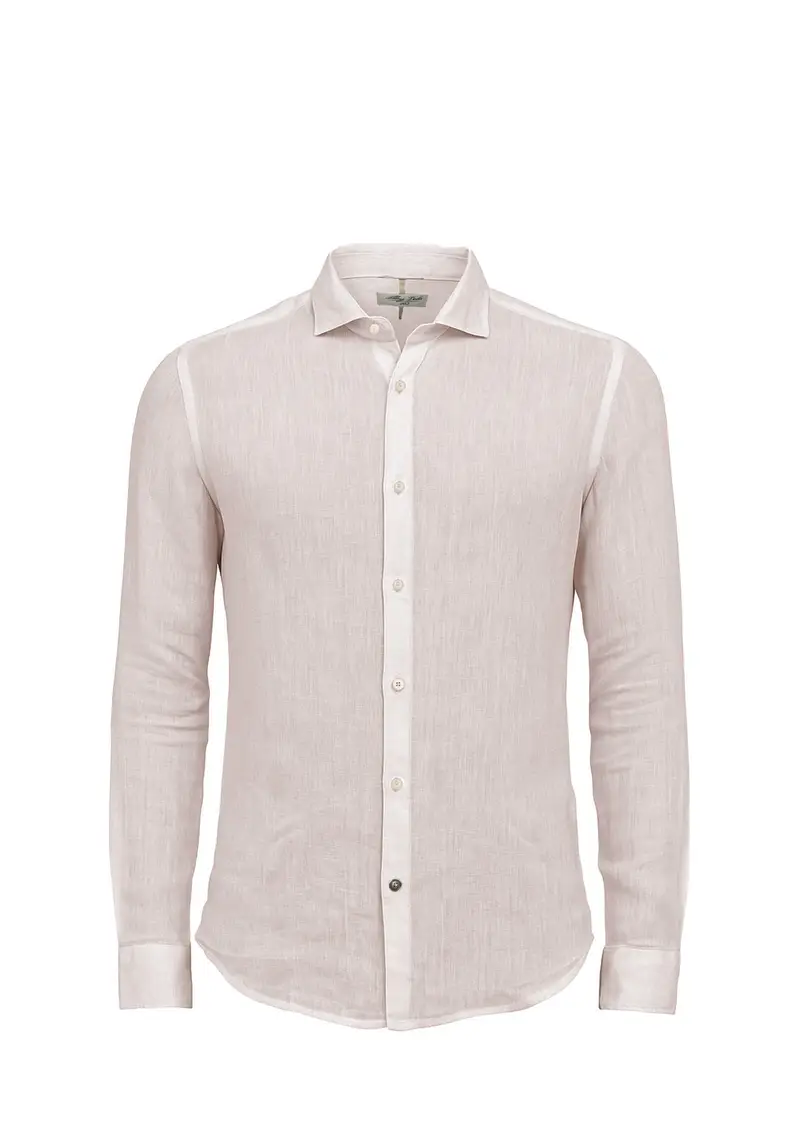 Camicia Uomo Beige