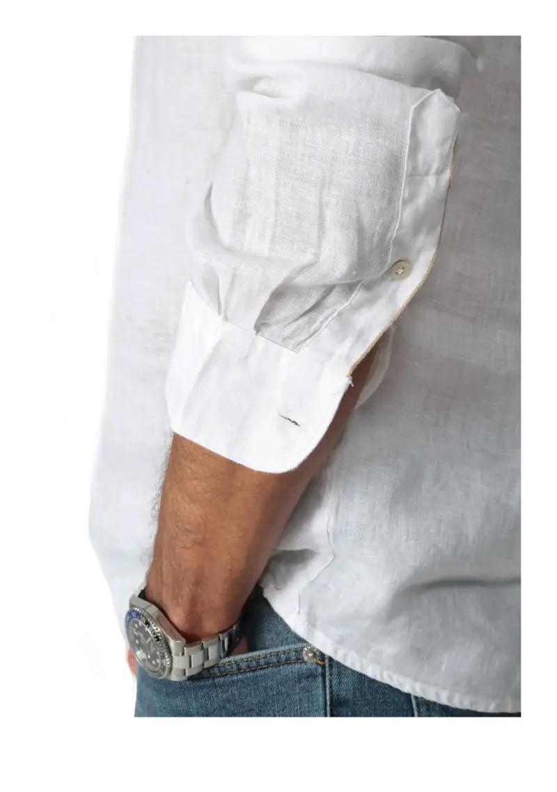 Camicia Uomo White miniatura 2