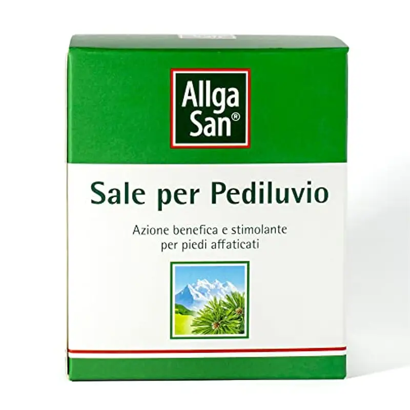 Allga San Sali da Bagno Per Pediluvio Piedi - ad Azione Igienizzante, Ammorbidisce i Piedi Secchi, Aiuta il Microcircolo, Contrasta l'Odore - Con Olio di Pino Mugo miniatura 3