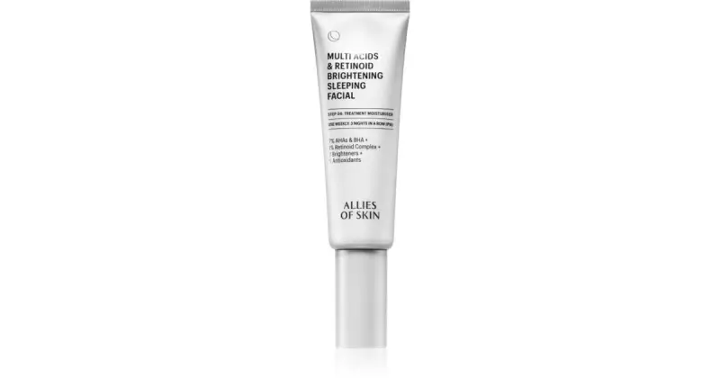 Multi Acids & Retinoid Sleeping Facial maschera illuminante per il viso 48 ml
