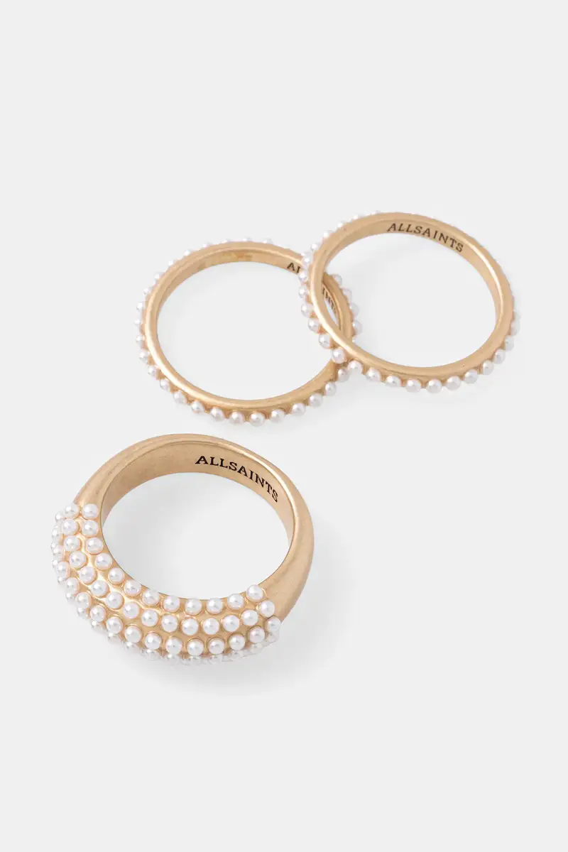 anello pacco da 3 37527148BRS711 Oro