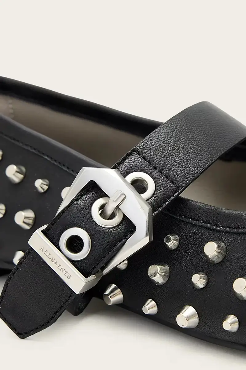 AllSaints Ballerine Nero 3847200 miniatura 4