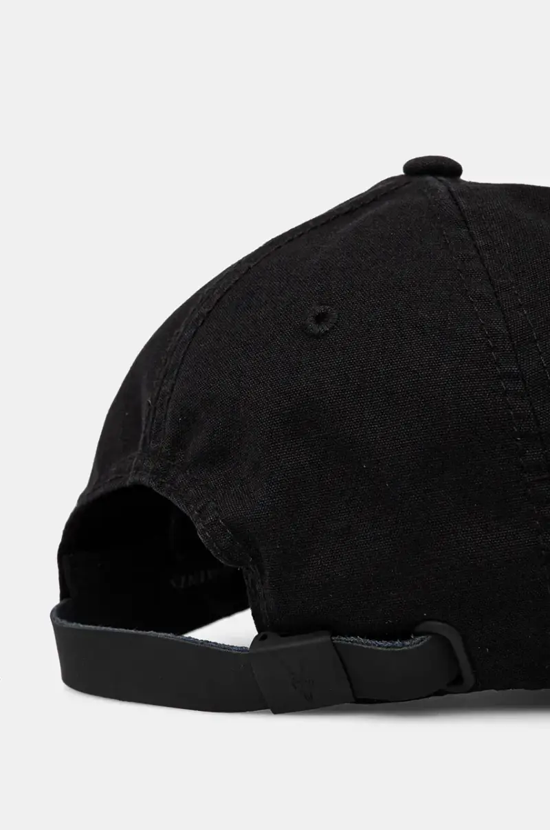 berretto da baseball in cotone colore nero con applicazione 29AS200808 miniatura 3