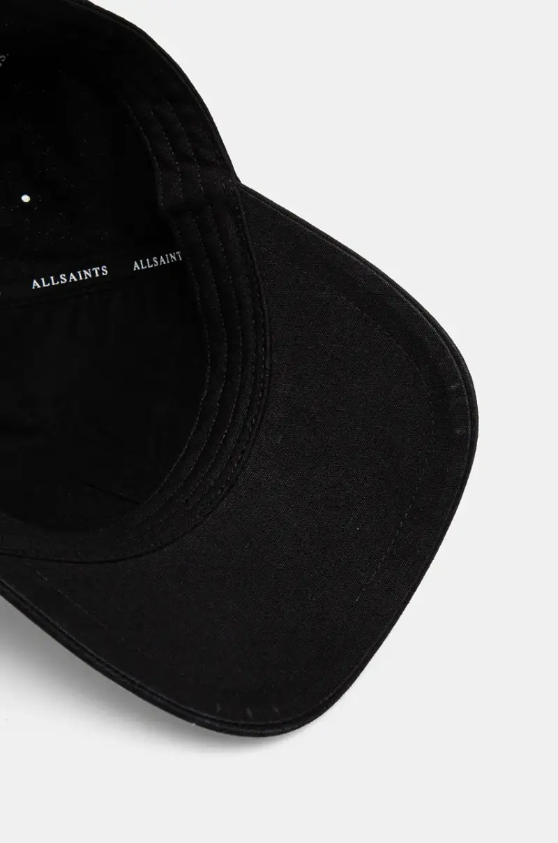 berretto da baseball in cotone colore nero con applicazione 29AS200808 miniatura 4