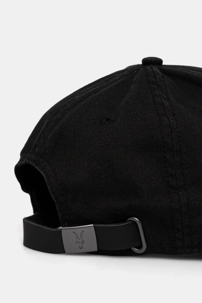 berretto da baseball in cotone colore nero con applicazione 29AS200857 miniatura 3