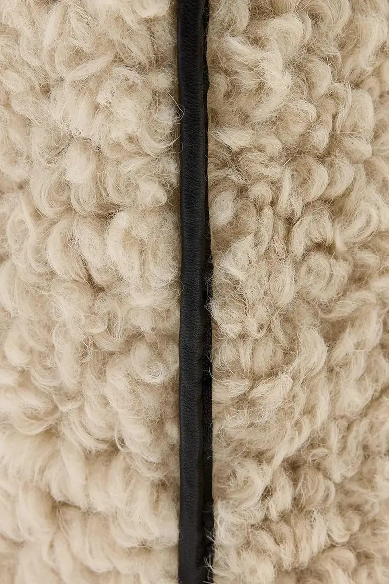 borsa in lana ARA colore beige W216XD miniatura 4