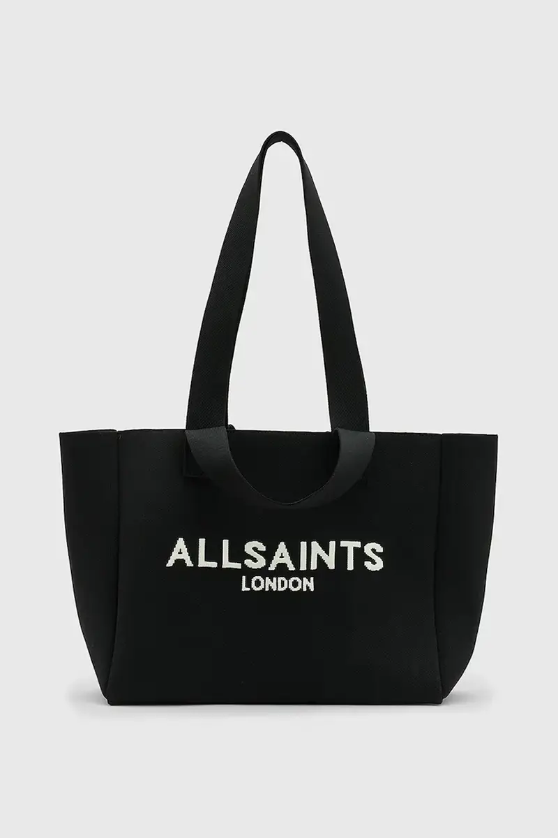 Allsaints Borsa Izzy Nero in fibra riciclata