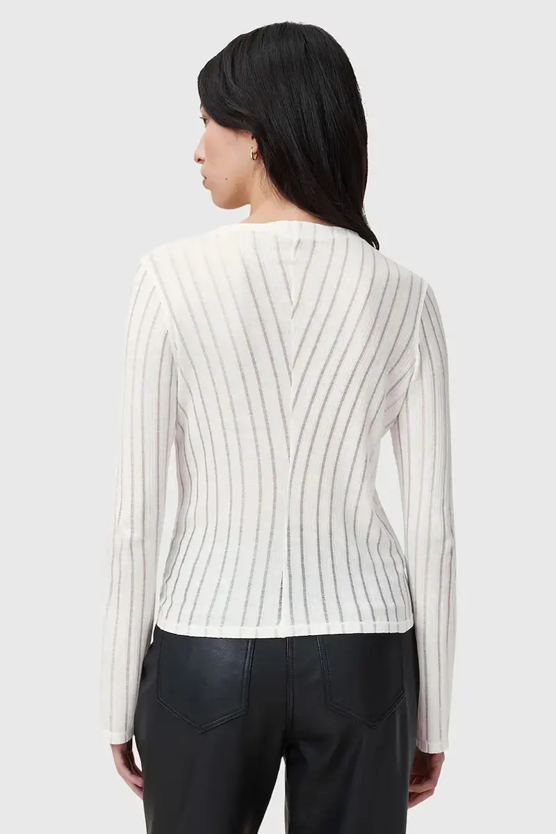 camicetta AKI donna colore bianco W032JC miniatura 3