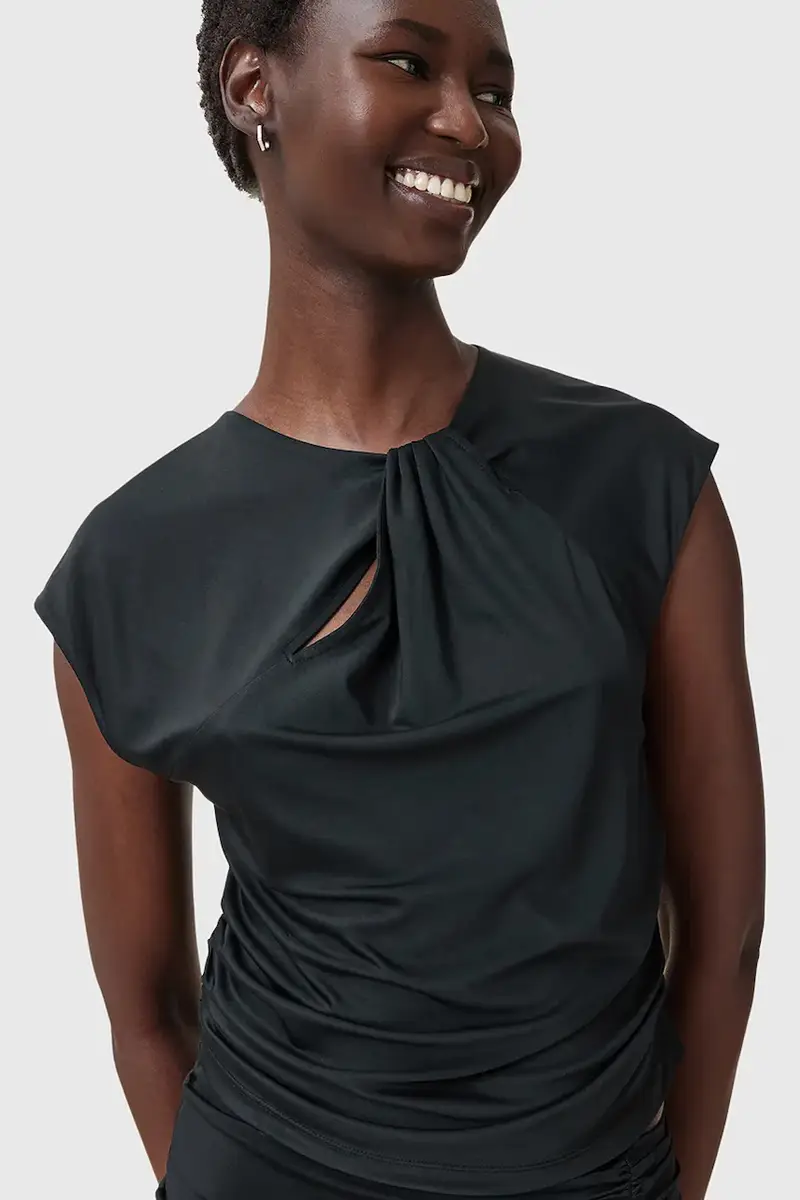 camicetta ANNALIE donna colore nero W191JC miniatura 2