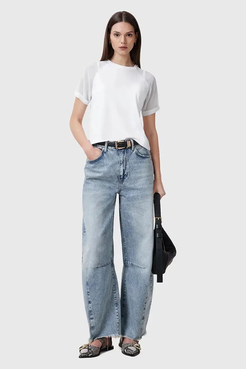 camicetta ANNIE donna colore bianco W005JC miniatura 5