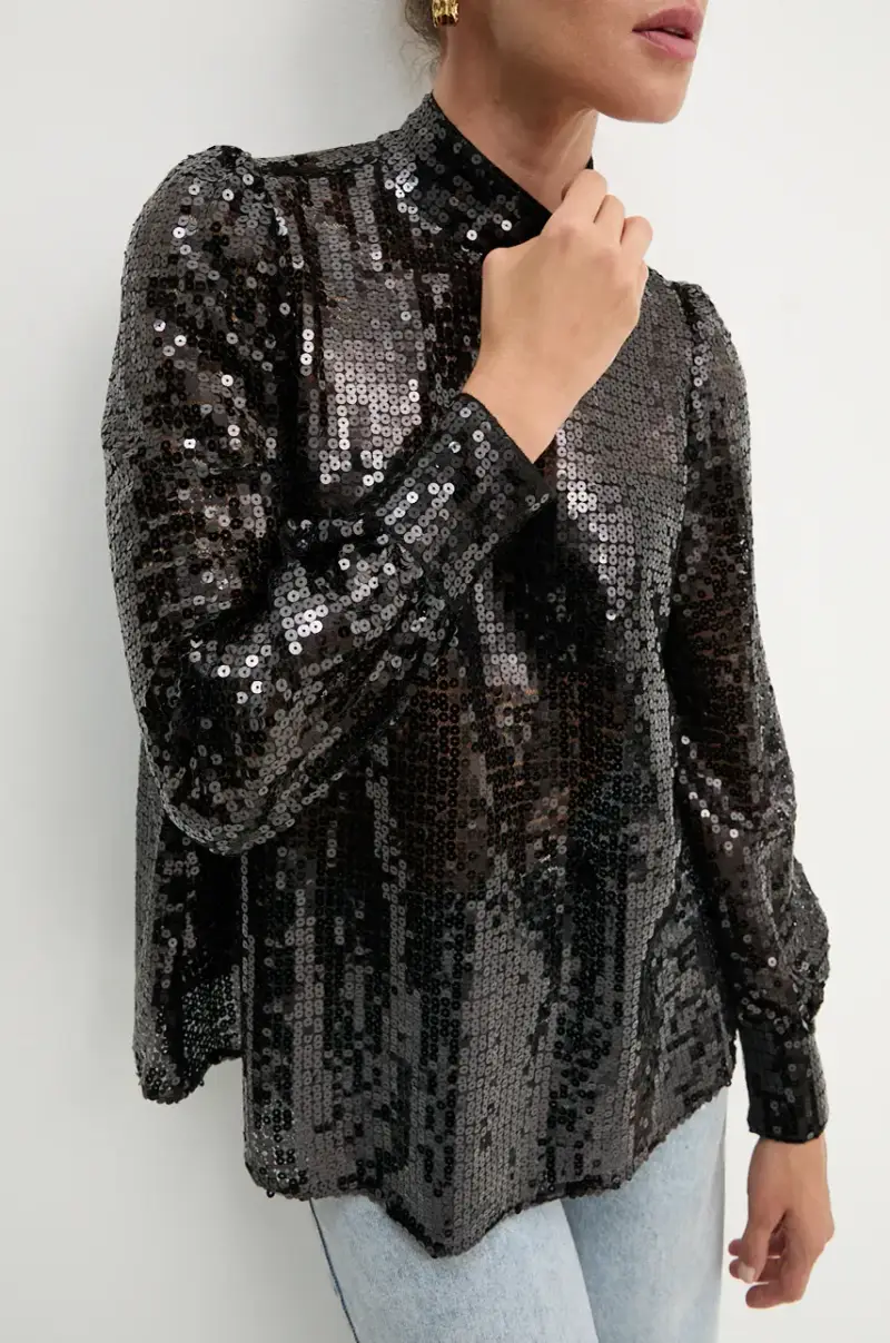 camicetta donna colore nero W032PB