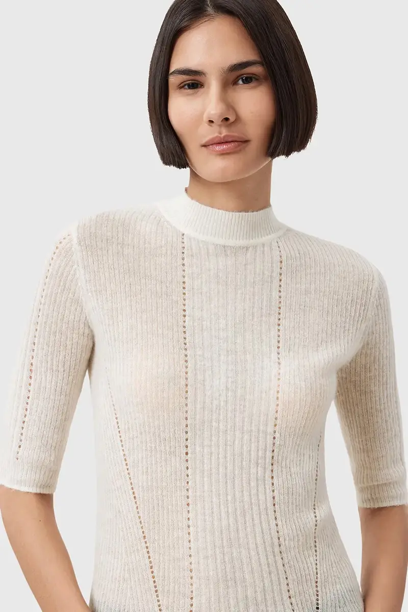 camicetta FILIPPA donna colore bianco W007KD miniatura 2