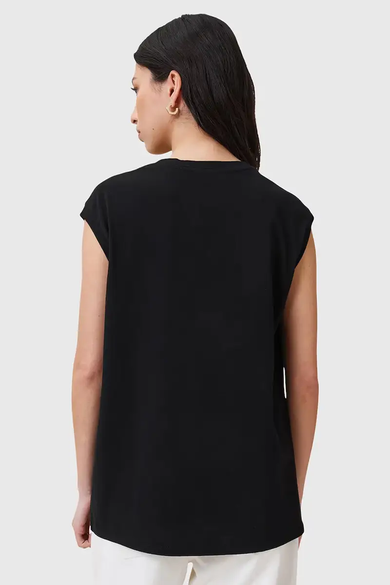 camicetta in cotone SUNNIES donna colore nero W163JC miniatura 4