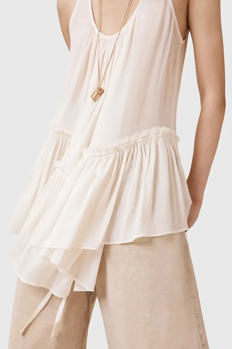 camicetta RACH donna colore bianco W029PC miniatura 3