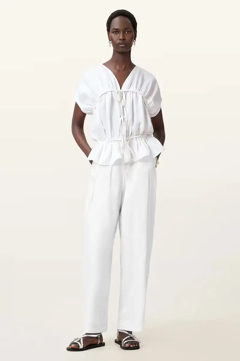 camicetta REMY donna colore bianco W105PC miniatura 4