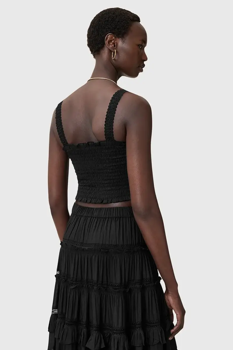 camicetta TALIA donna colore nero W070PC miniatura 4