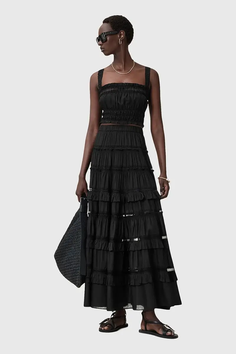 camicetta TALIA donna colore nero W070PC miniatura 5