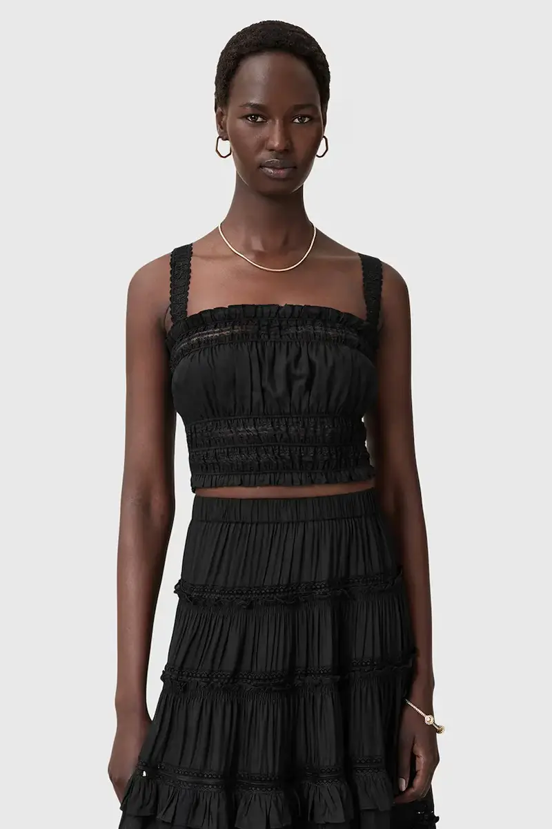 camicetta TALIA donna colore nero W070PC