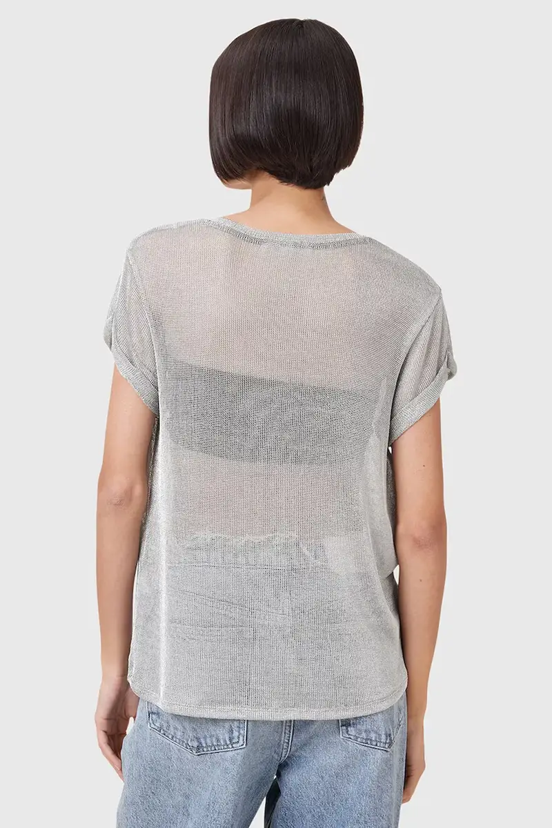 camicetta THEA donna colore argento W207JC miniatura 4