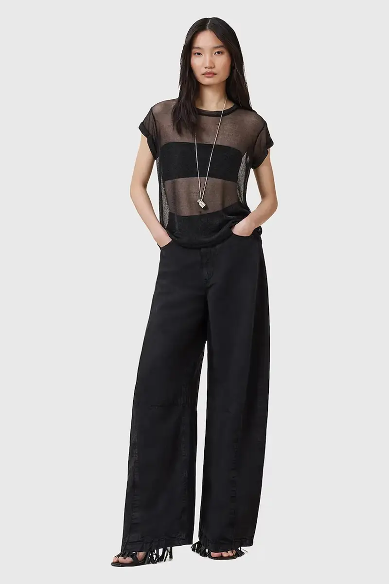 camicetta THEA donna colore nero W207JC miniatura 5