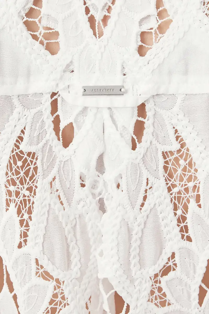 camicia CHARLI donna colore bianco W098PC miniatura 4