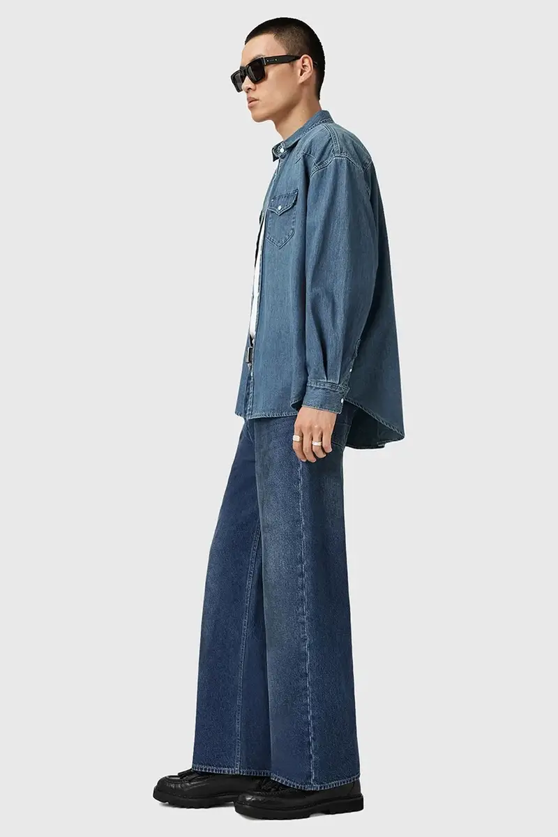 AllSaints Jeans Uomo Blu 3245768 miniatura 5