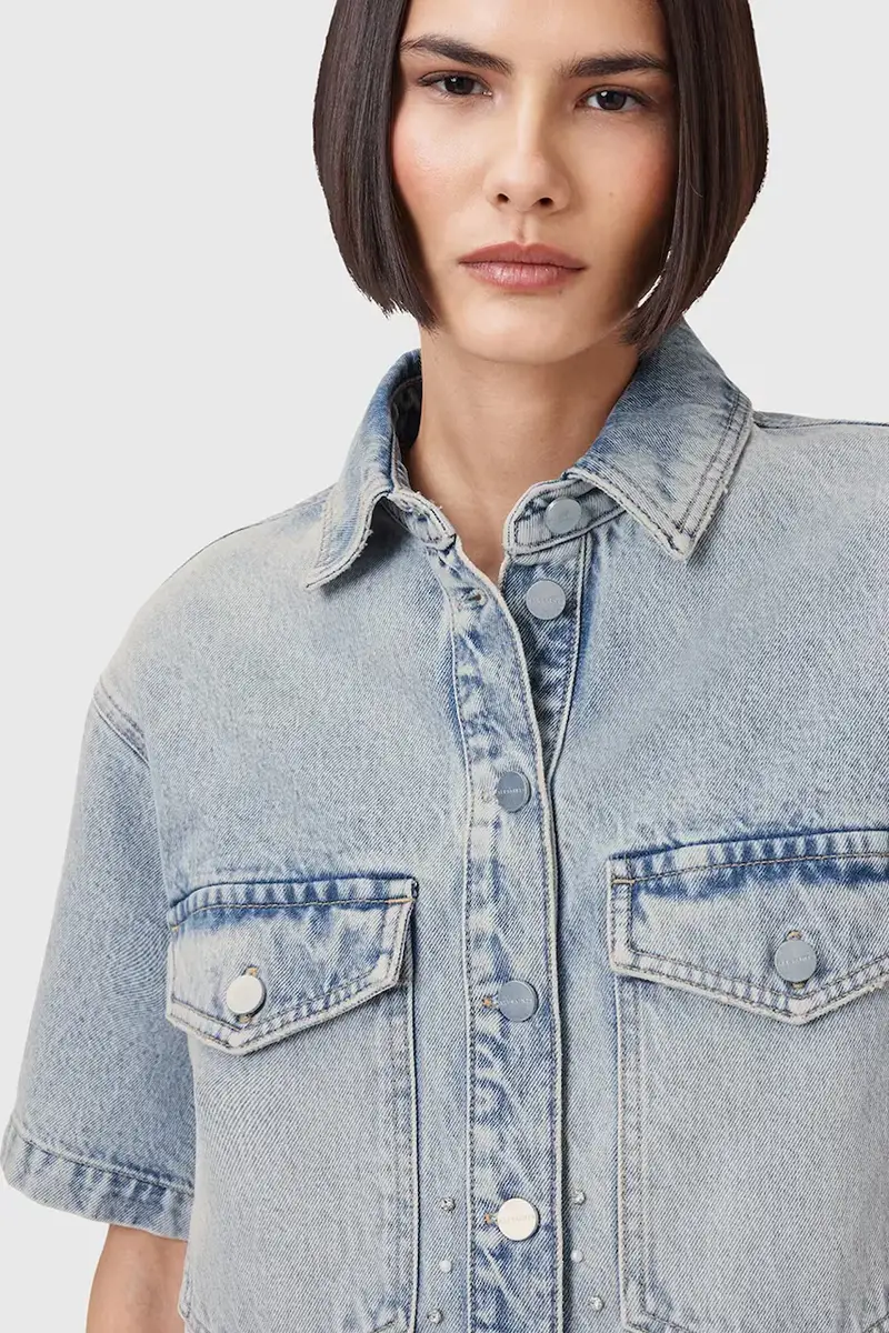 AllSaints Jeans Donna Blu 2885875 miniatura 2