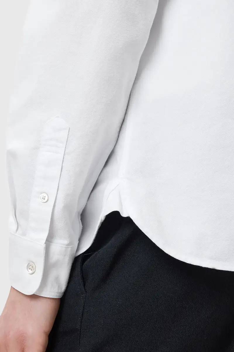 camicia in cotone HAVEN uomo colore bianco M123SC miniatura 3