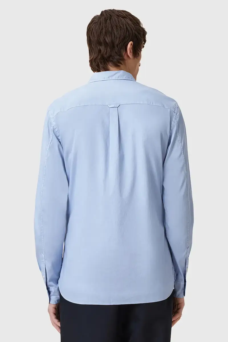 camicia in cotone HAWTHORNE LS SHIRT uomo colore blu M150SB miniatura 5