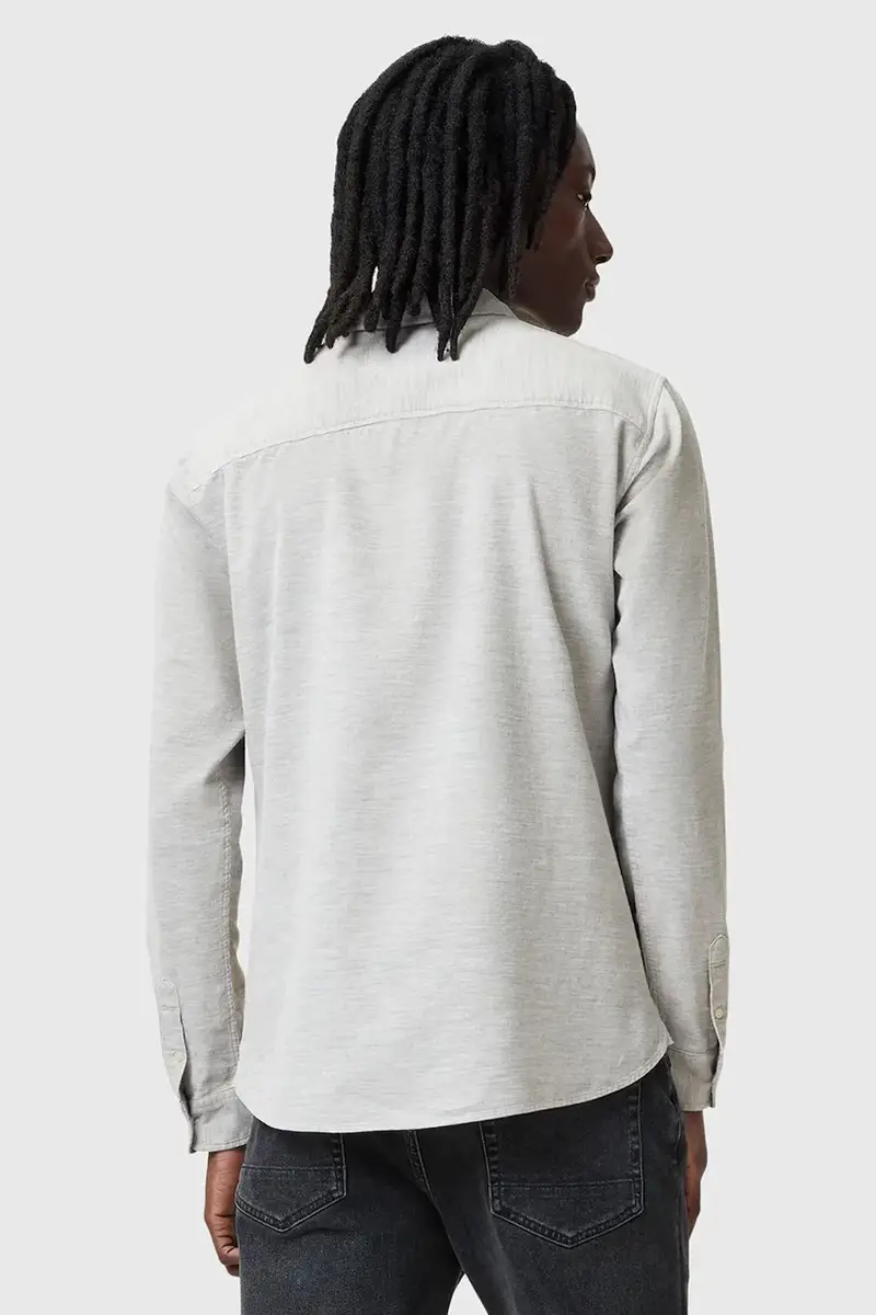 camicia in cotone LORELLA uomo colore grigio M151SB miniatura 3