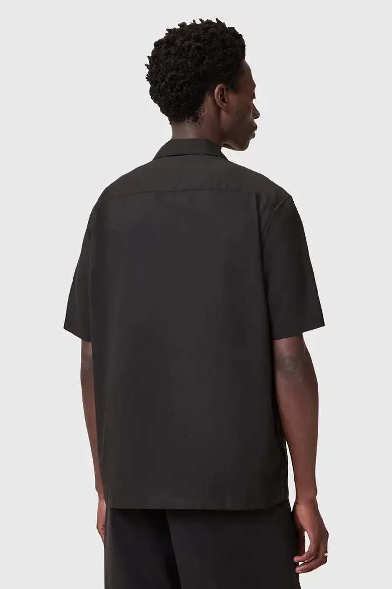 camicia in cotone SCRIPTURE uomo colore nero M105SC miniatura 3