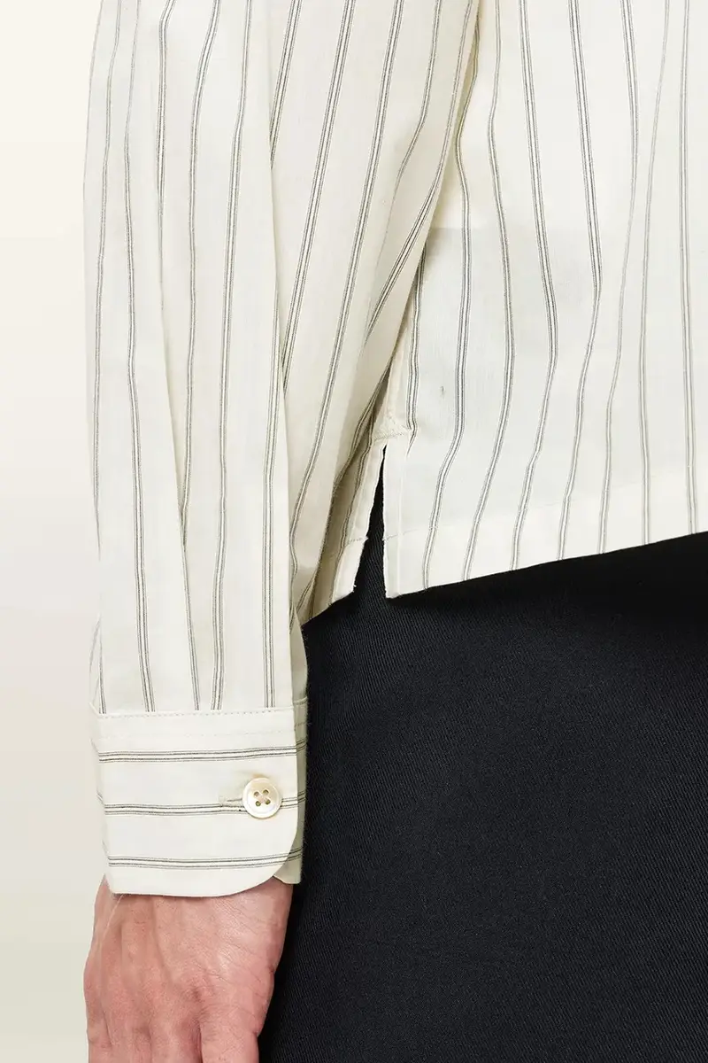 camicia in cotone STANLEY uomo colore beige M022SD miniatura 4