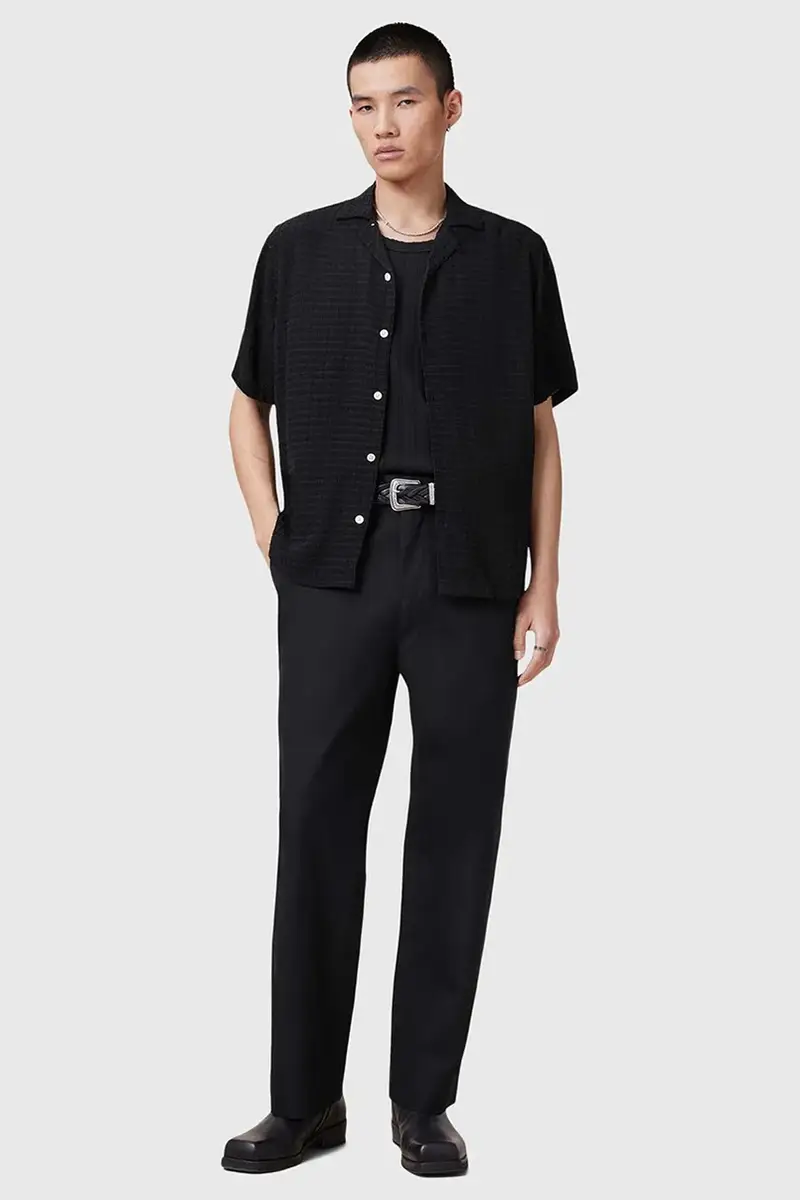 camicia MADIN uomo colore nero M038SC miniatura 5