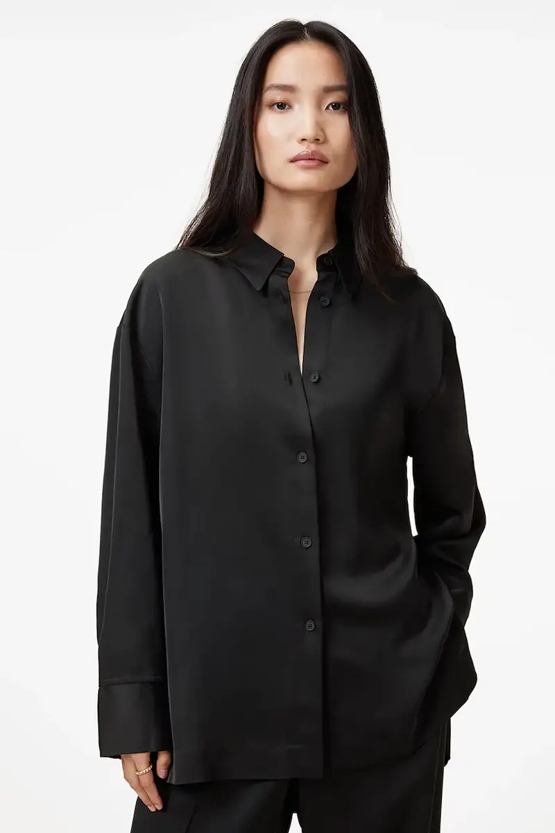 camicia MYRTLE donna colore nero W087PB