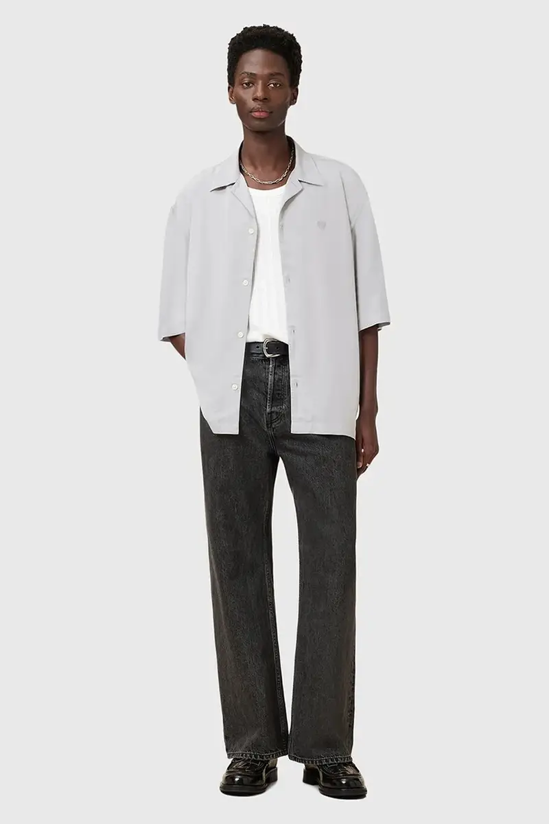 camicia RIALTO uomo colore grigio M161SC miniatura 5