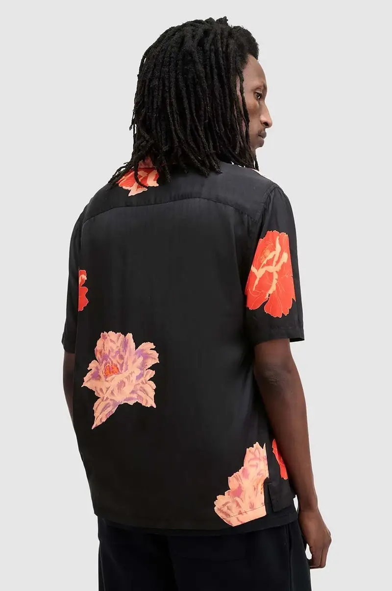 camicia ROZE SS SHIRT uomo colore nero M033SA miniatura 5