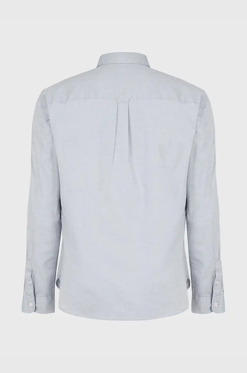 camicia uomo Grigio miniatura 5