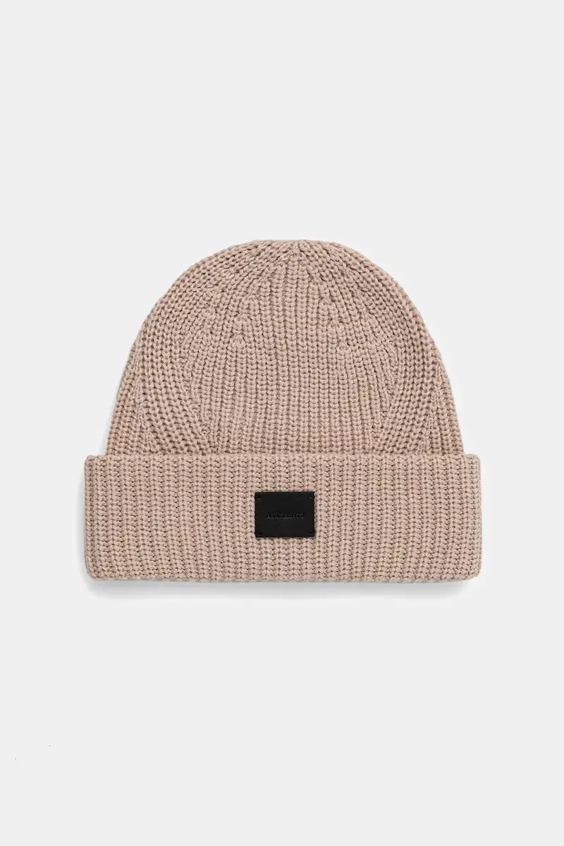 cappello con lana colore beige 29AS101343