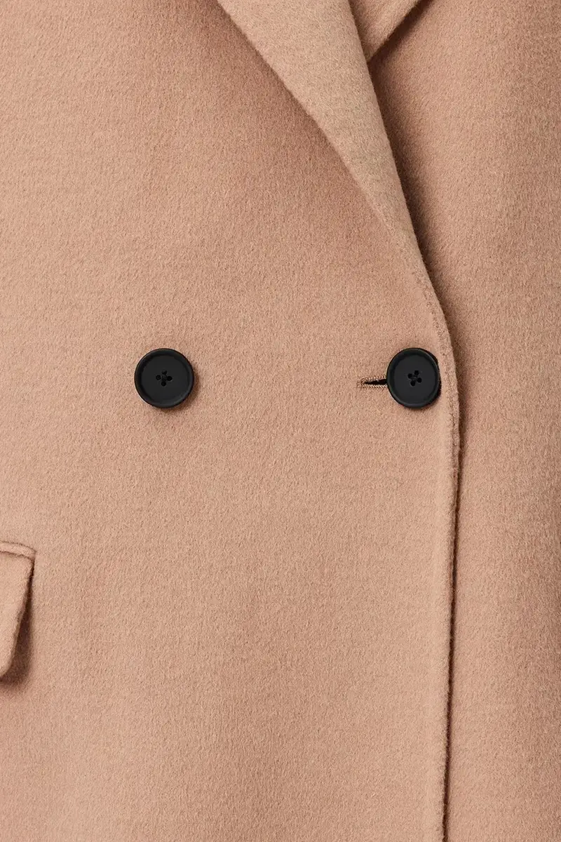 cappotto con lana SELLMA colore marrone W019OD miniatura 3