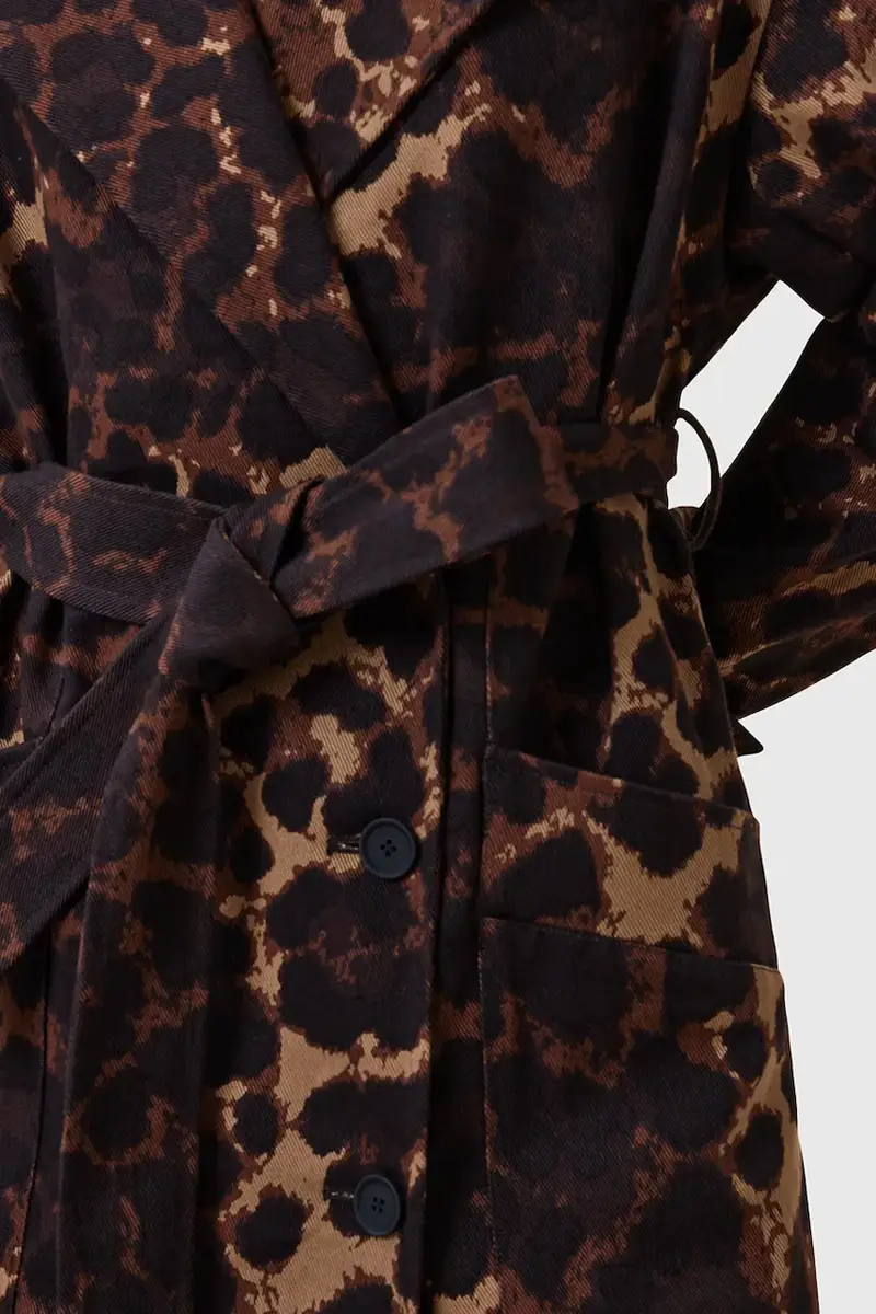 cappotto in cotone ABEL W035OC Multicolore miniatura 4