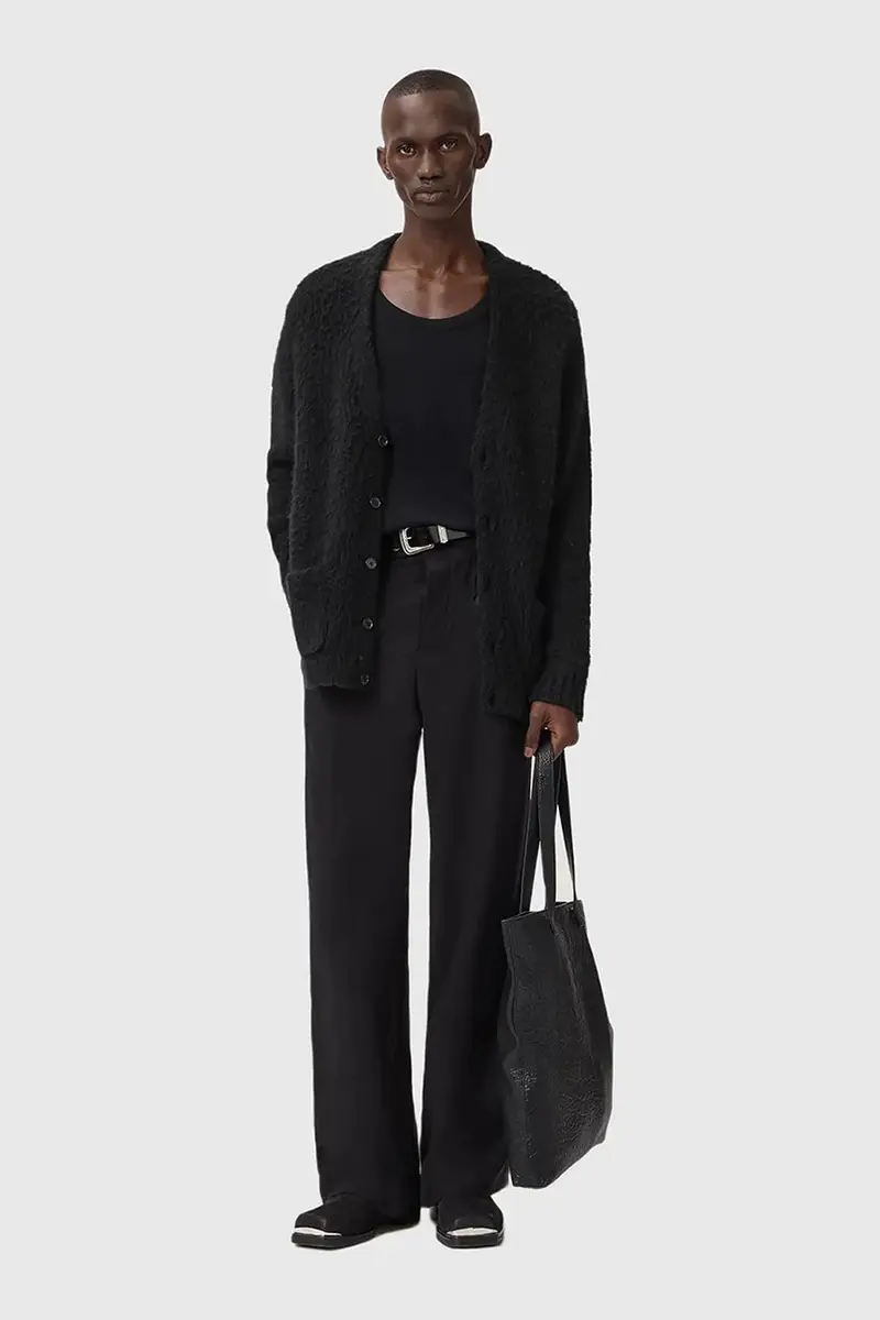 AllSaints Cardigan Nero 4150302 miniatura 3