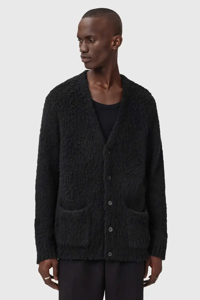 AllSaints Cardigan Nero 4150302 miniatura 5