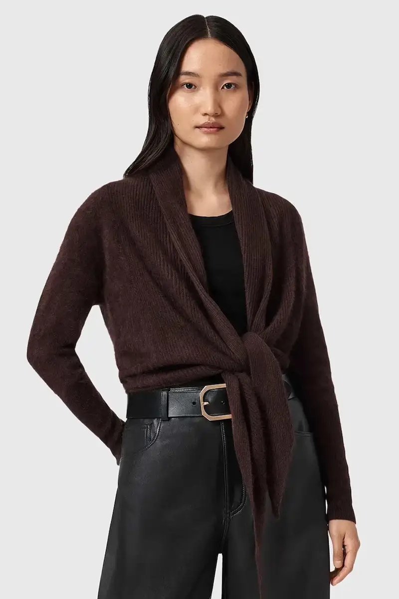 AllSaints Cardigan Marrone 4149171