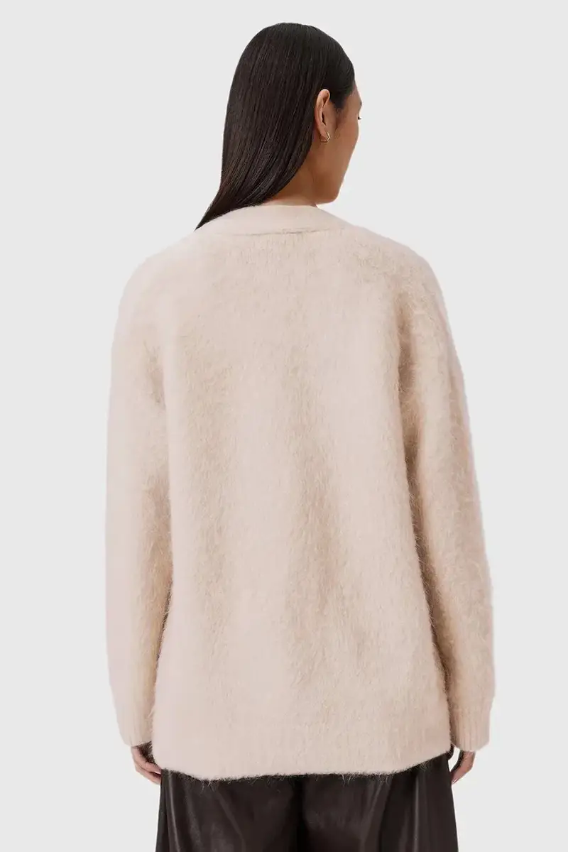 AllSaints Cardigan Beige 4147972 miniatura 2