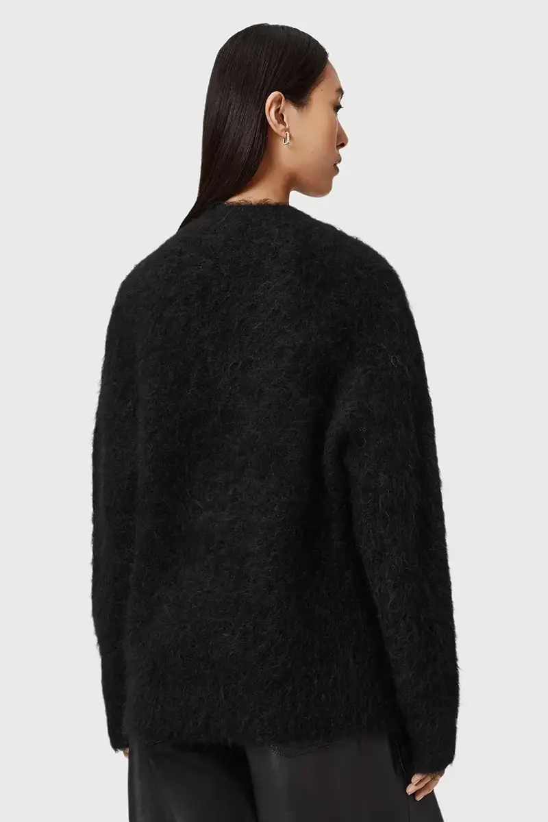 AllSaints Cardigan Nero 4150265 miniatura 2