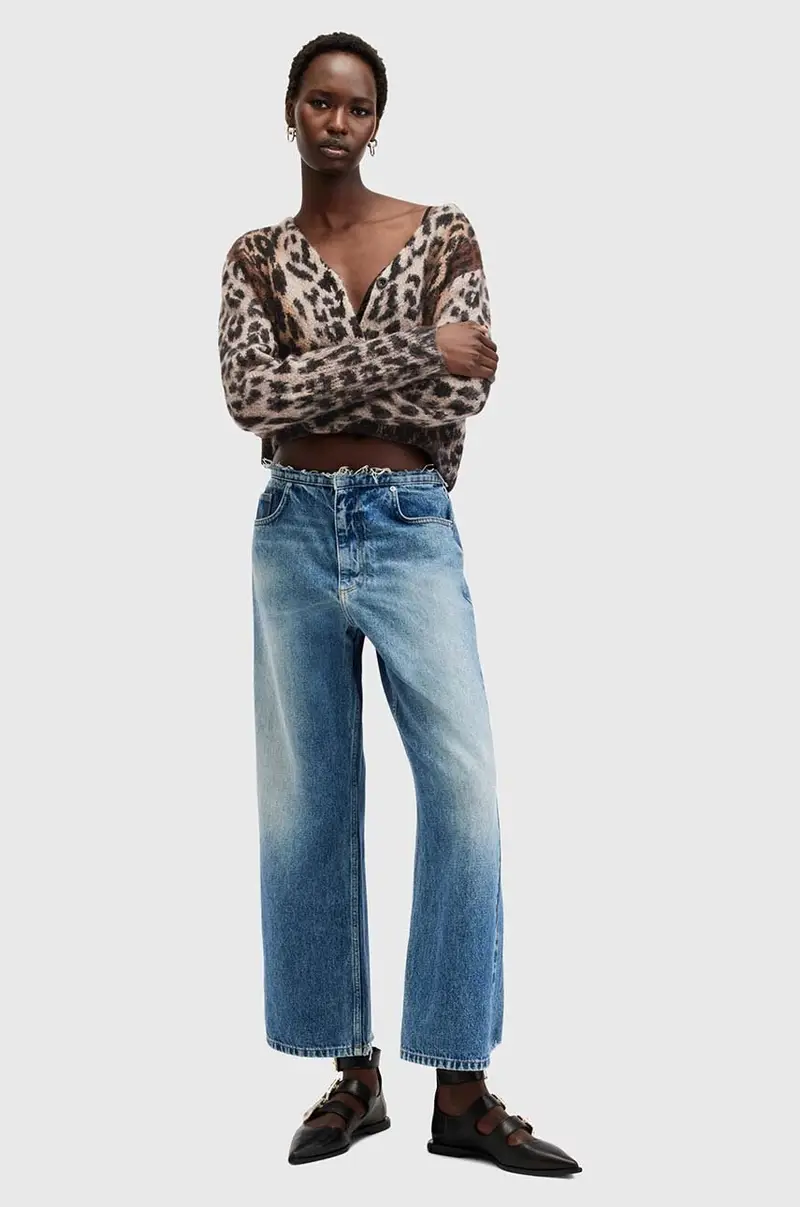 cardigan in lana WICK colore nero W024KB miniatura 5