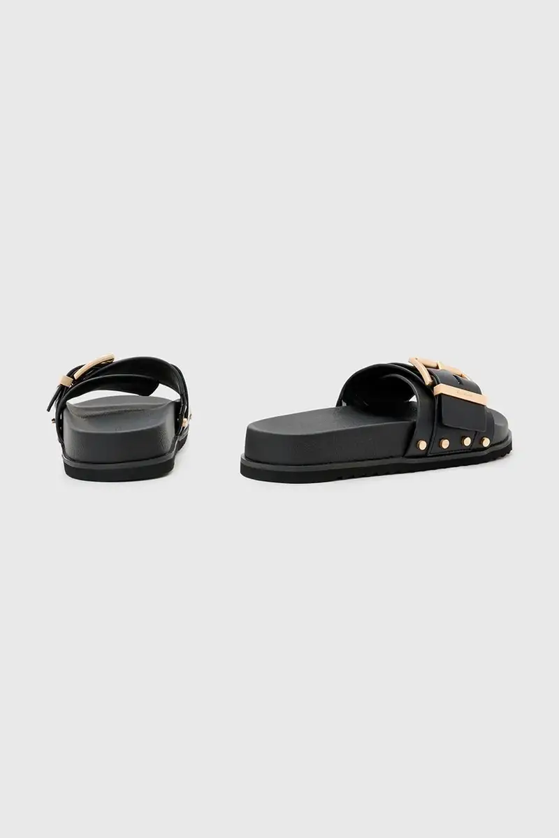 ciabatte slide Ellie Stud Slider donna colore nero W038FC miniatura 3
